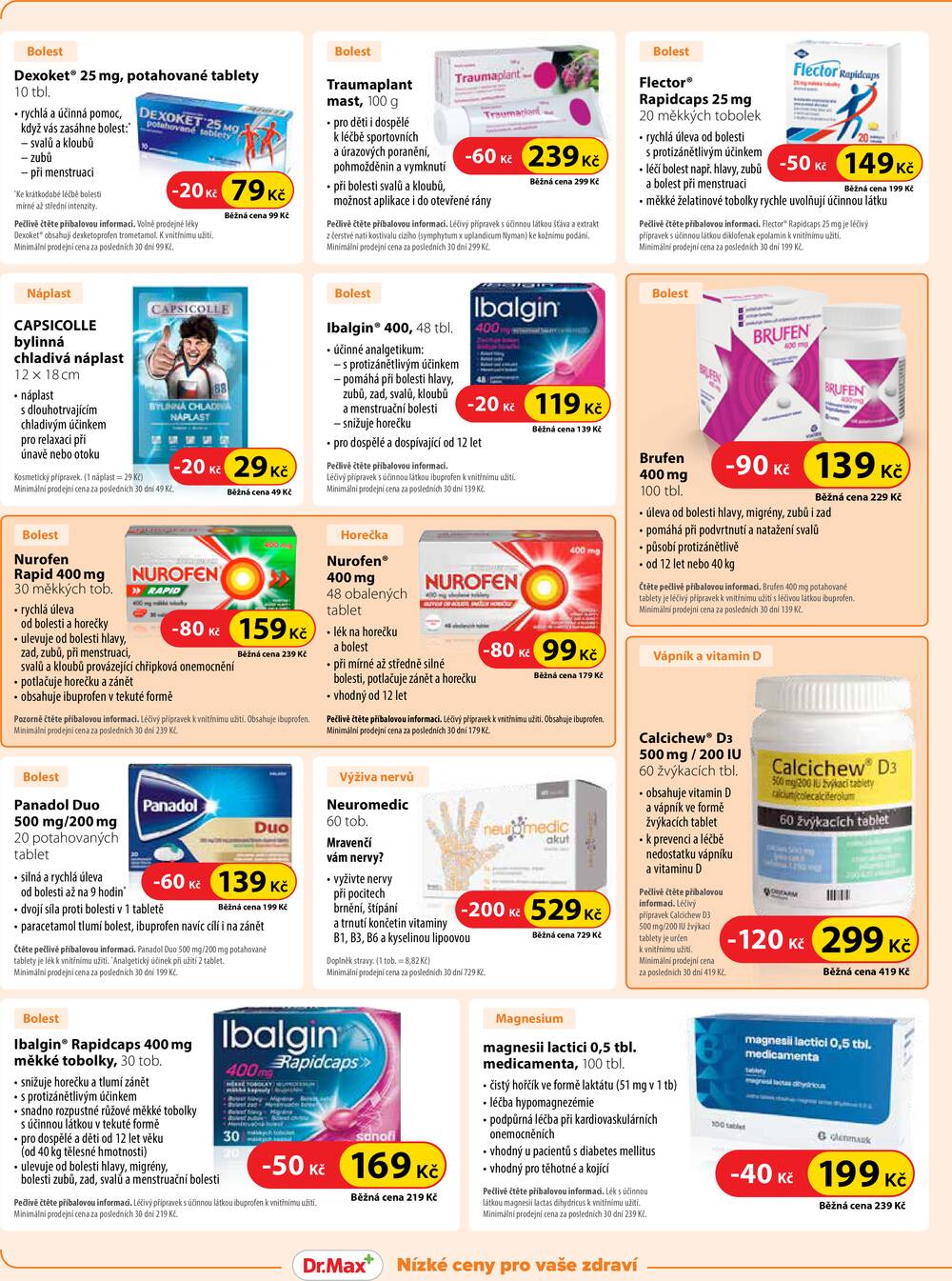 Leták Dr.Max - Dr.Max od 1.7. do 31.8.2026 - strana 10