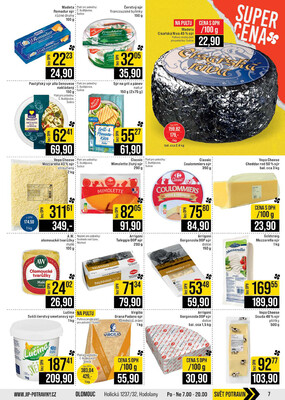 JIP Cash & Carry České Budějovice, Most, Náchod, Polička, Sušice a Svoboda nad Úpou od 1.7. do 7.7.2026
