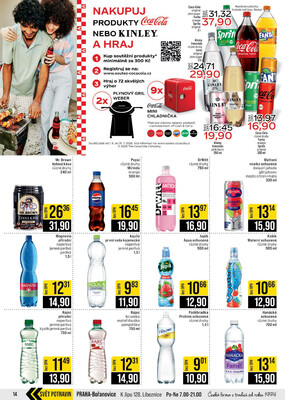 JIP Cash & Carry České Budějovice, Most, Náchod, Polička, Sušice a Svoboda nad Úpou od 1.7. do 7.7.2026