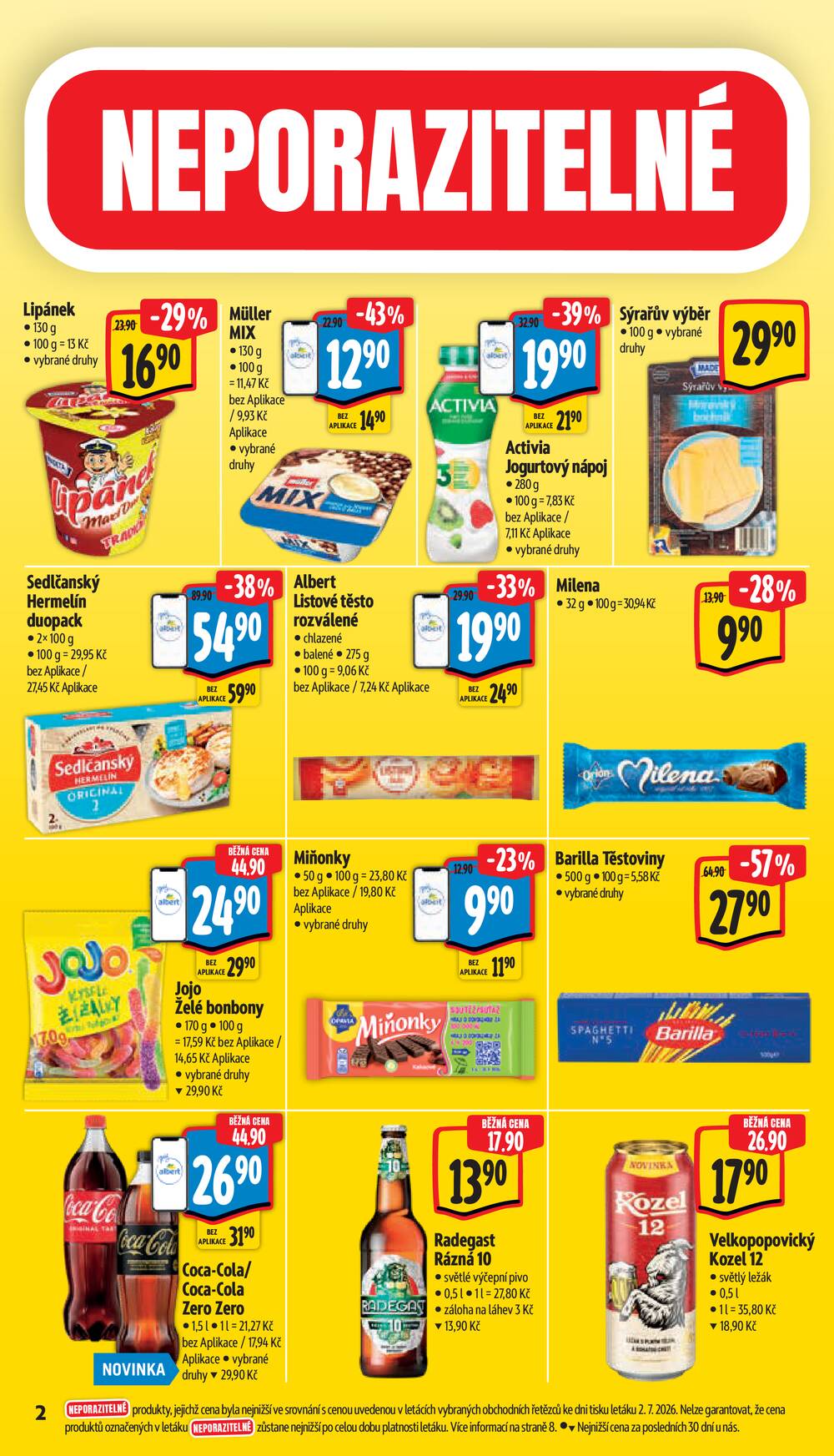 Albert Supermarket od 8.7. do 14.7.2026
