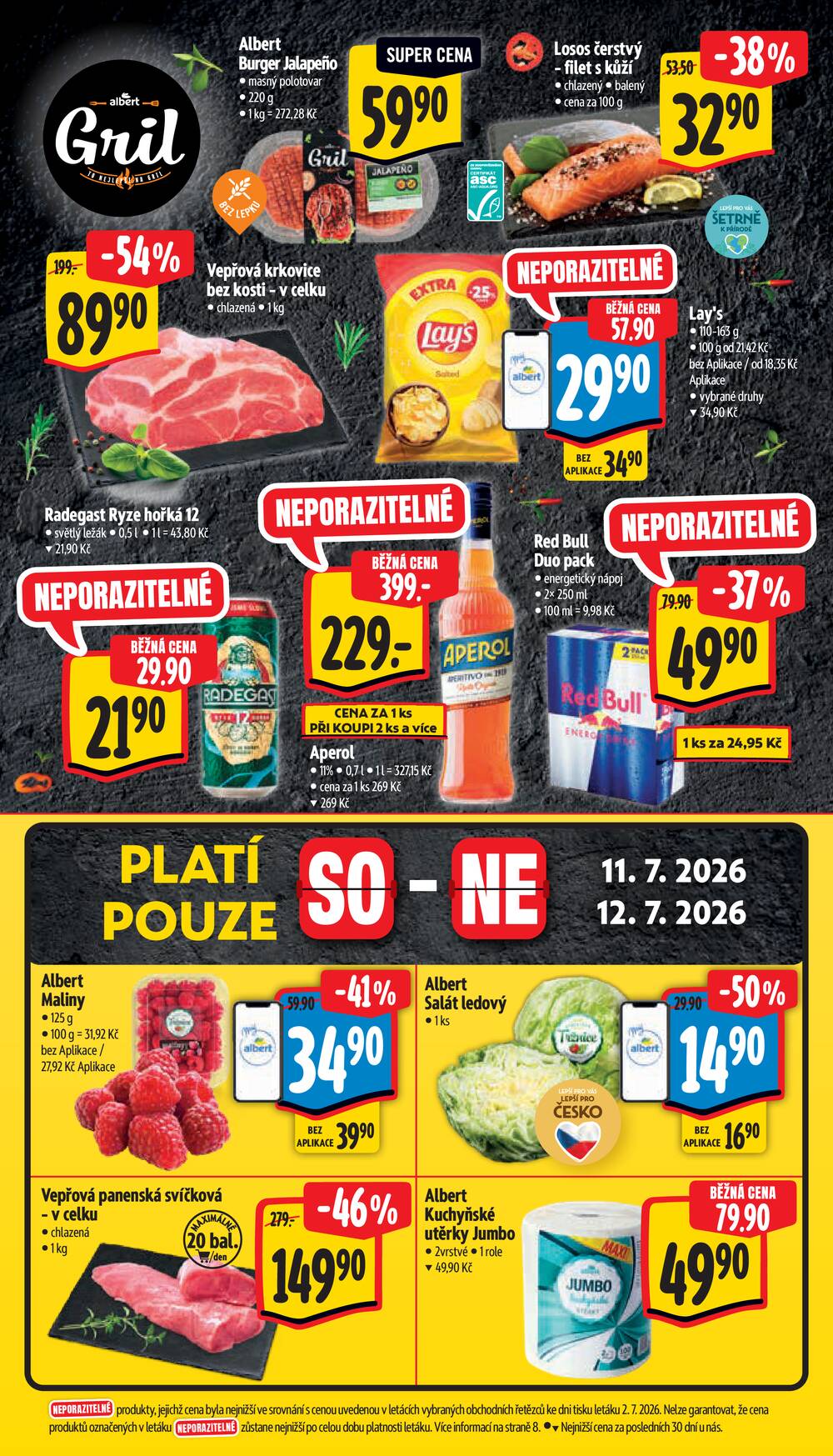 Leták Albert - Albert Supermarket Jihomoravský od 8.7. do 14.7.2026 - strana 7 Leták Albert - Albert Supermarket Jihomoravský od 8.7. do 14.7.2026 - strana 7