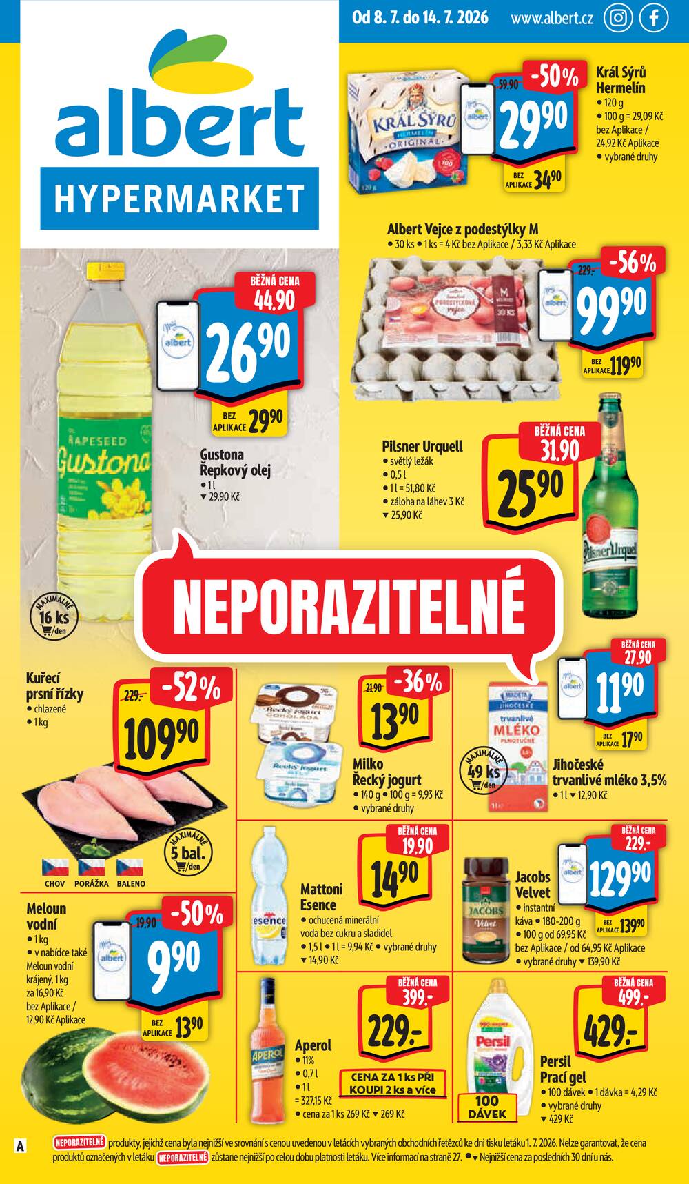 Albert  Hypermarket od 8.7. do 14.7.2026