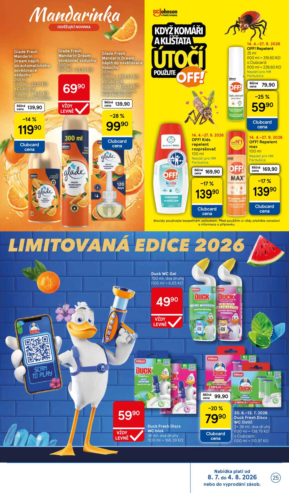 Leták Tesco - Tesco malé hypermarkety katalog značky od 8.7. do 4.8.2026 - strana 25