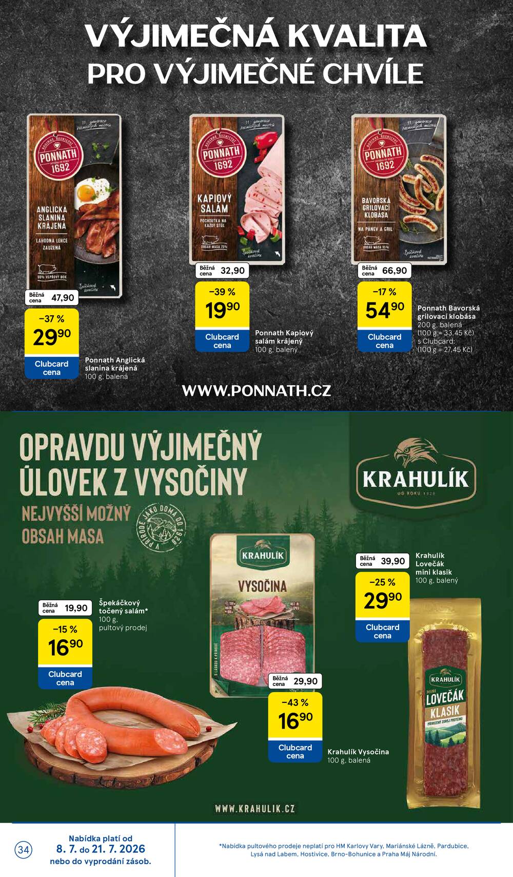Leták Tesco - Tesco malé hypermarkety od 8.7. do 14.7.2026 - strana 34