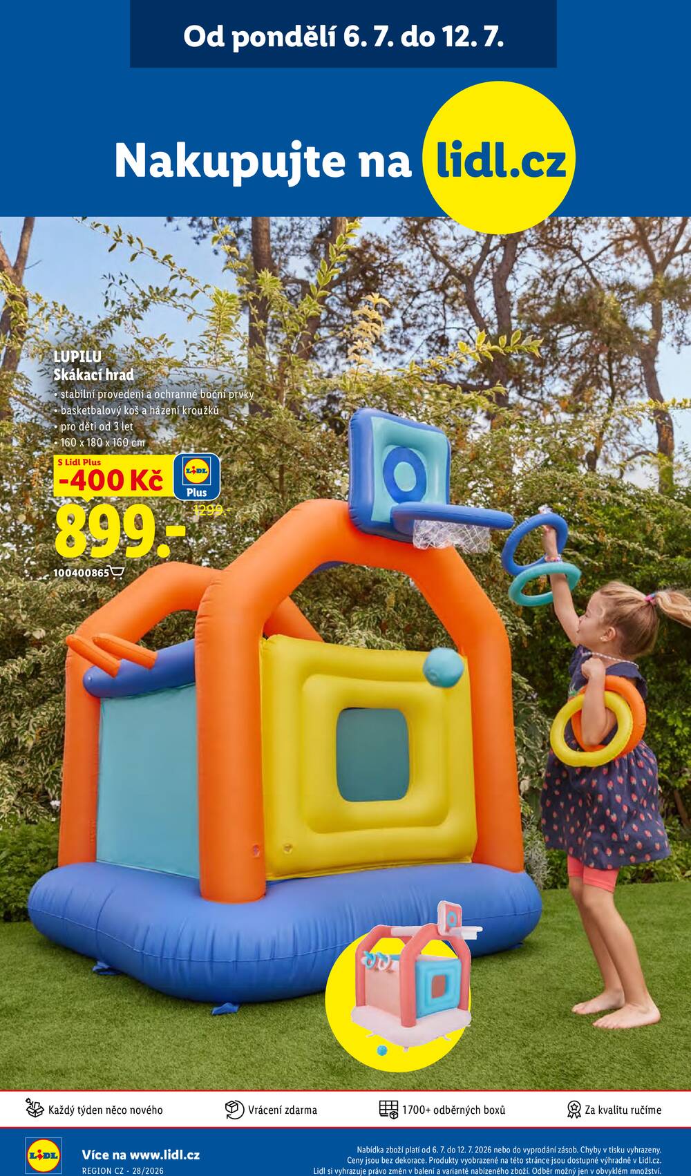 Lidl Čtvrtek od 9.7. do 12.7.2026
