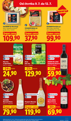 Lidl Čtvrtek od 9.7. do 12.7.2026