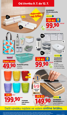 Lidl Čtvrtek od 9.7. do 12.7.2026