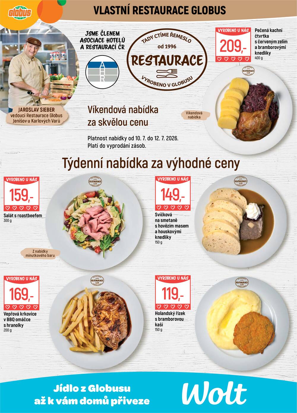 Leták Globus - Akční leták Globus 8.7. - 14.7.2026 - Globus Jenišov u Karlových Varů - strana 7