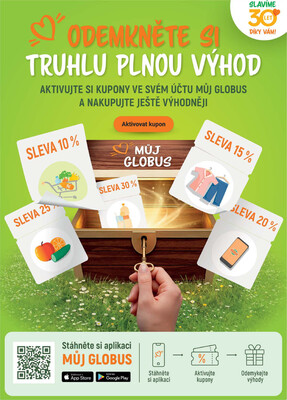 Leták Akční leták Globus 8.7. - 14.7.2026 - Globus Brno Ivanovice