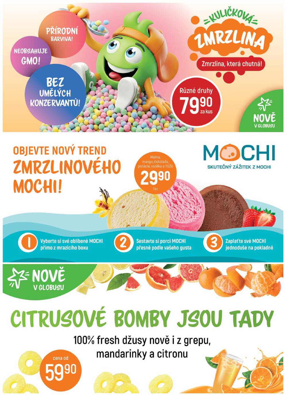 Akční leták Globus 8.7. - 14.7.2026 - Globus Praha - Štěrboholy