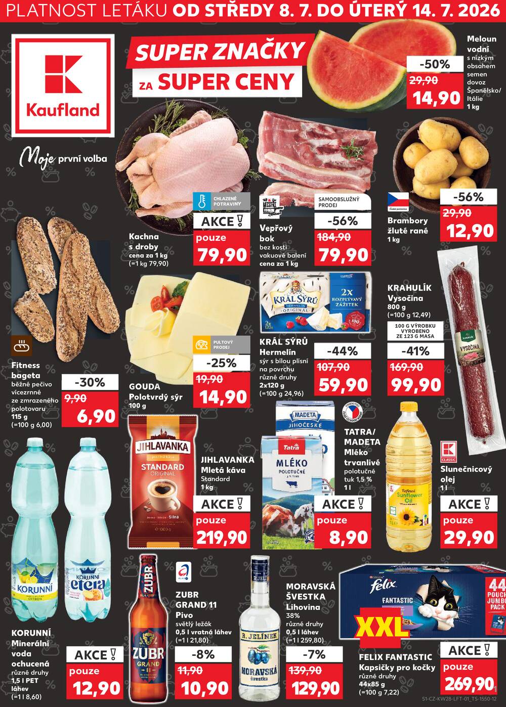 Leták Kaufland - Kaufland 8.7. - 14.7. - Kaufland - Louny - strana 1 Leták Kaufland - Kaufland 8.7. - 14.7. - Kaufland - Louny - strana 1