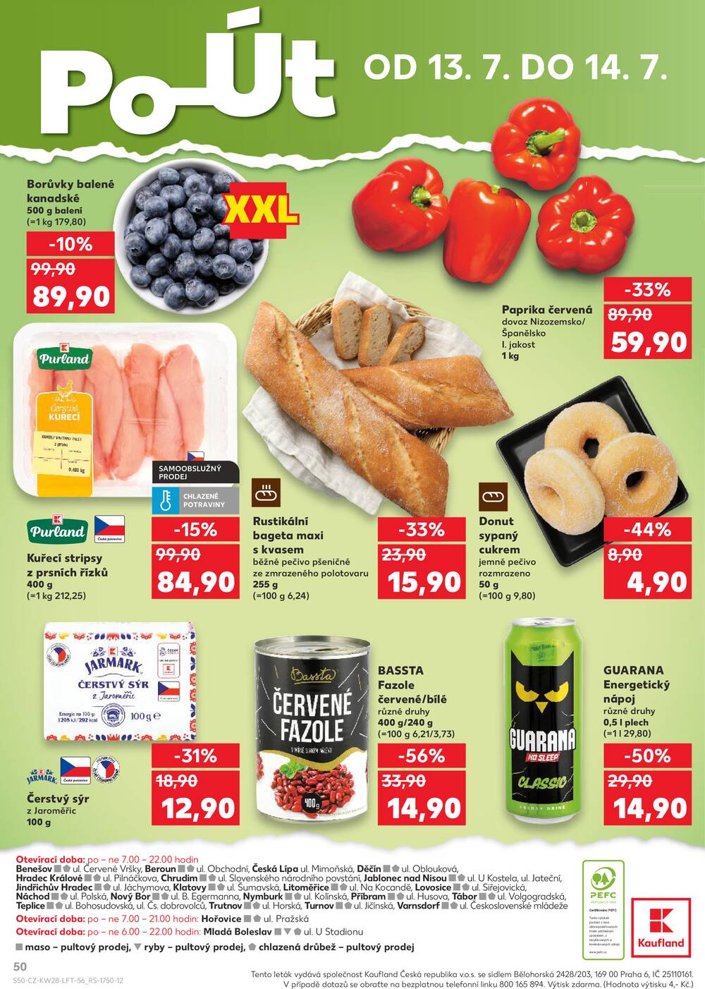 Leták Kaufland - Kaufland 8.7. - 14.7. - Kaufland - Mladá Boleslav - strana 50