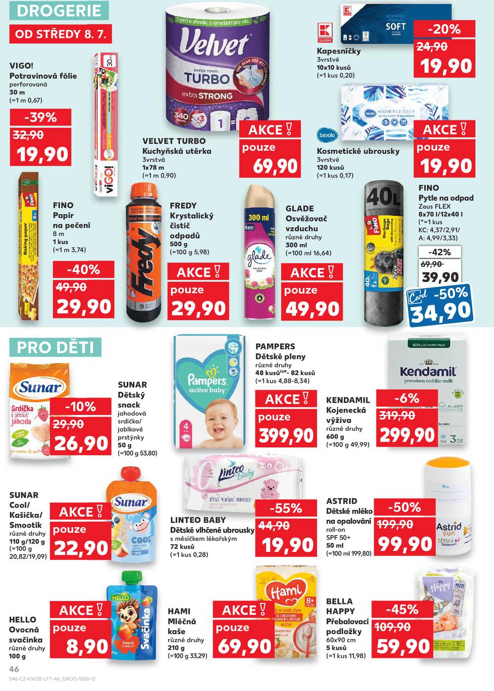 Kaufland 8.7. - 14.7. - Kaufland - Teplice (Čs. Dobrovolců)