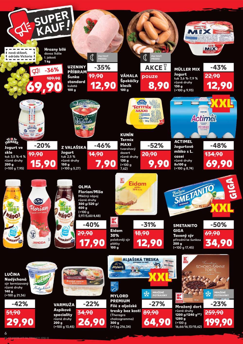 Kaufland 8.7. - 14.7. - Kaufland - Zlín - Vršava