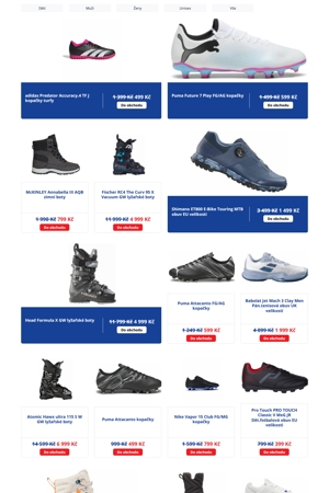 leták Intersport