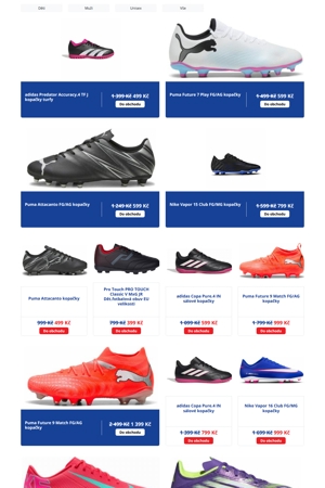 leták Intersport