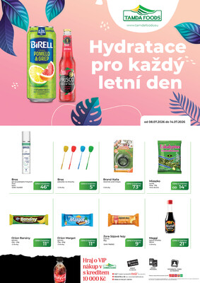 leták Tamda Foods
