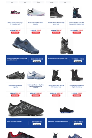 leták Intersport
