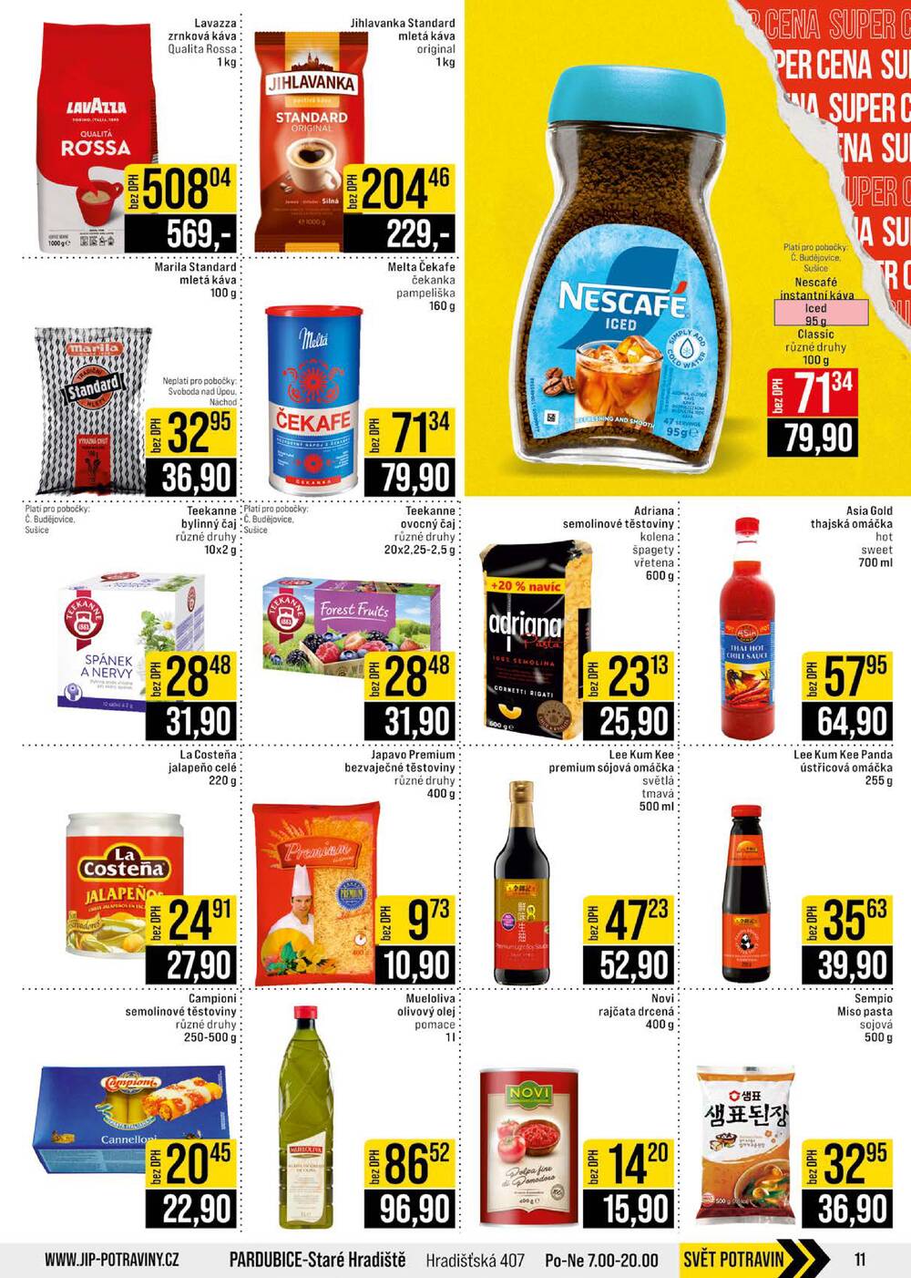 Leták JIP - JIP Cash & Carry České Budějovice, Most, Náchod, Polička, Sušice a Svoboda nad Úpou od 8.7. do 14.7.2026 - strana 11 Leták JIP - JIP Cash & Carry České Budějovice, Most, Náchod, Polička, Sušice a Svoboda nad Úpou od 8.7. do 14.7.2026 - strana 11