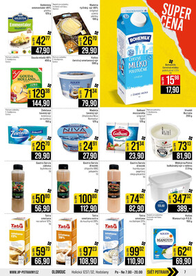JIP Cash & Carry České Budějovice, Most, Náchod, Polička, Sušice a Svoboda nad Úpou od 8.7. do 14.7.2026