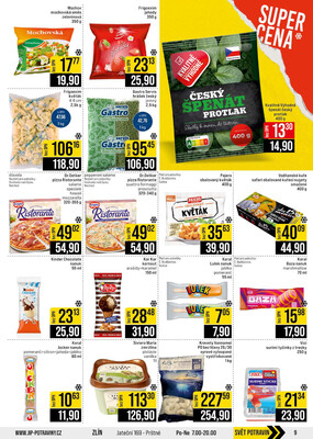 JIP Cash & Carry České Budějovice, Most, Náchod, Polička, Sušice a Svoboda nad Úpou od 8.7. do 14.7.2026