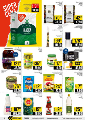 JIP Cash & Carry České Budějovice, Most, Náchod, Polička, Sušice a Svoboda nad Úpou od 8.7. do 14.7.2026