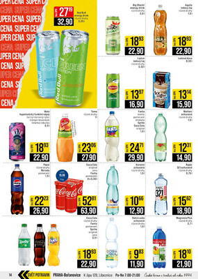 JIP Cash & Carry České Budějovice, Most, Náchod, Polička, Sušice a Svoboda nad Úpou od 8.7. do 14.7.2026