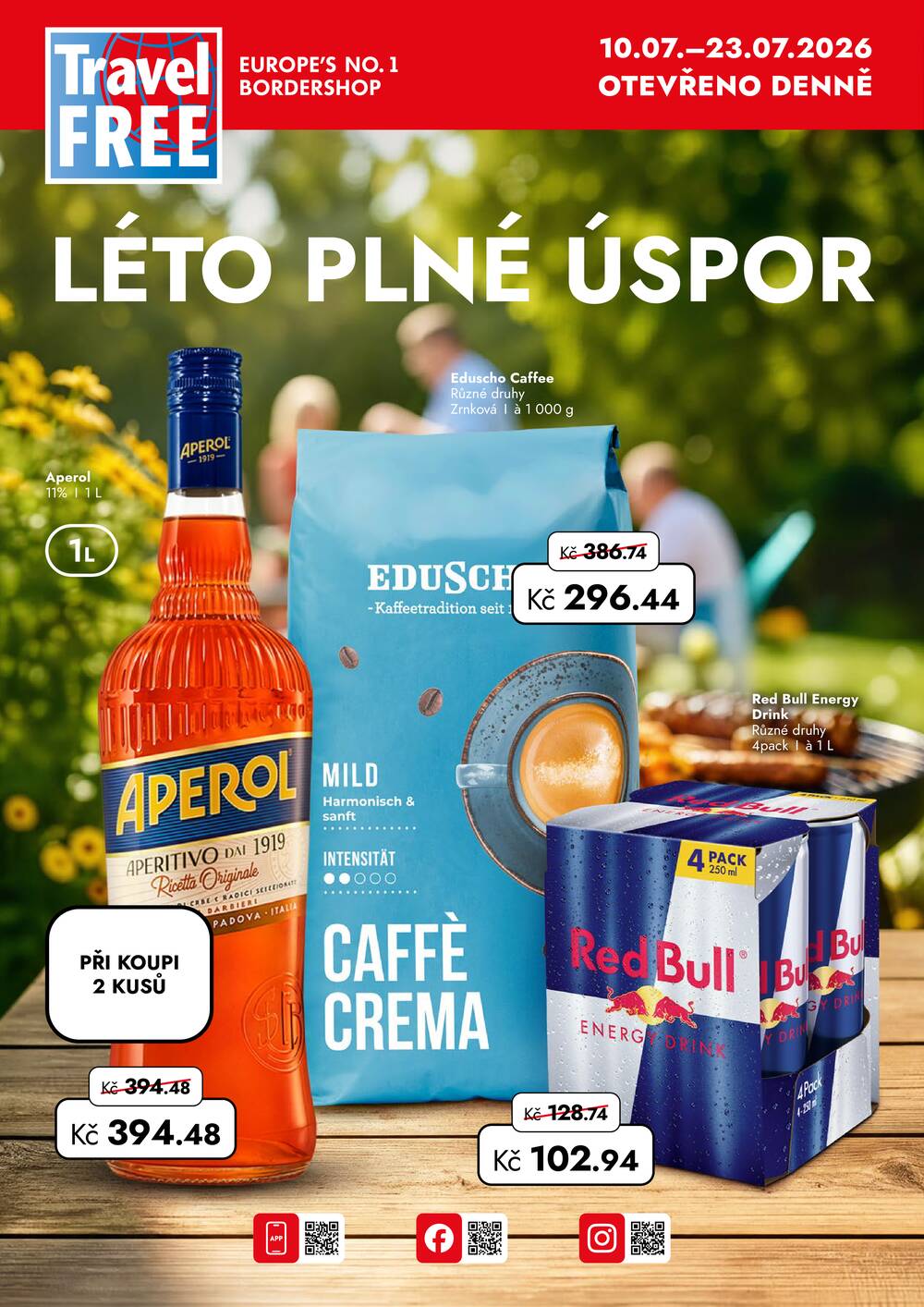 Leták Travel Free s.r.o. - Travel Free od 10.7. do 23.7.2026 - strana 1 Leták Travel Free s.r.o. - Travel Free od 10.7. do 23.7.2026 - strana 1