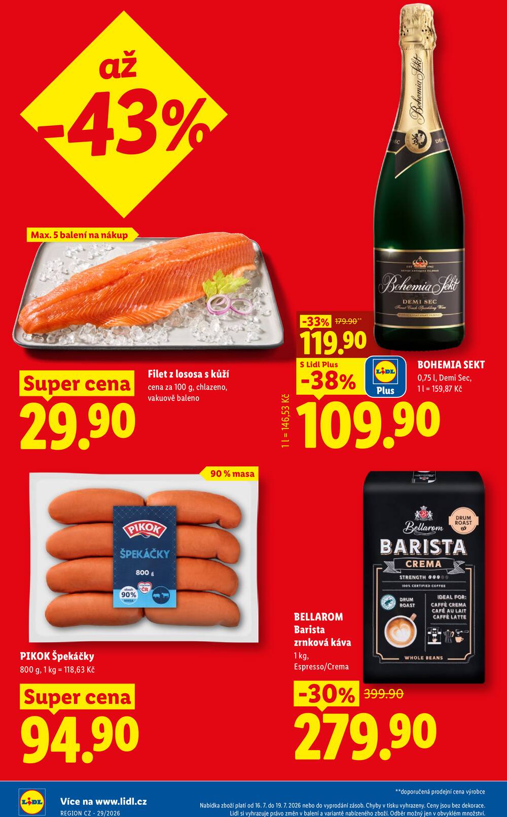 Lidl Čtvrtek od 16.7. do 19.7.2026