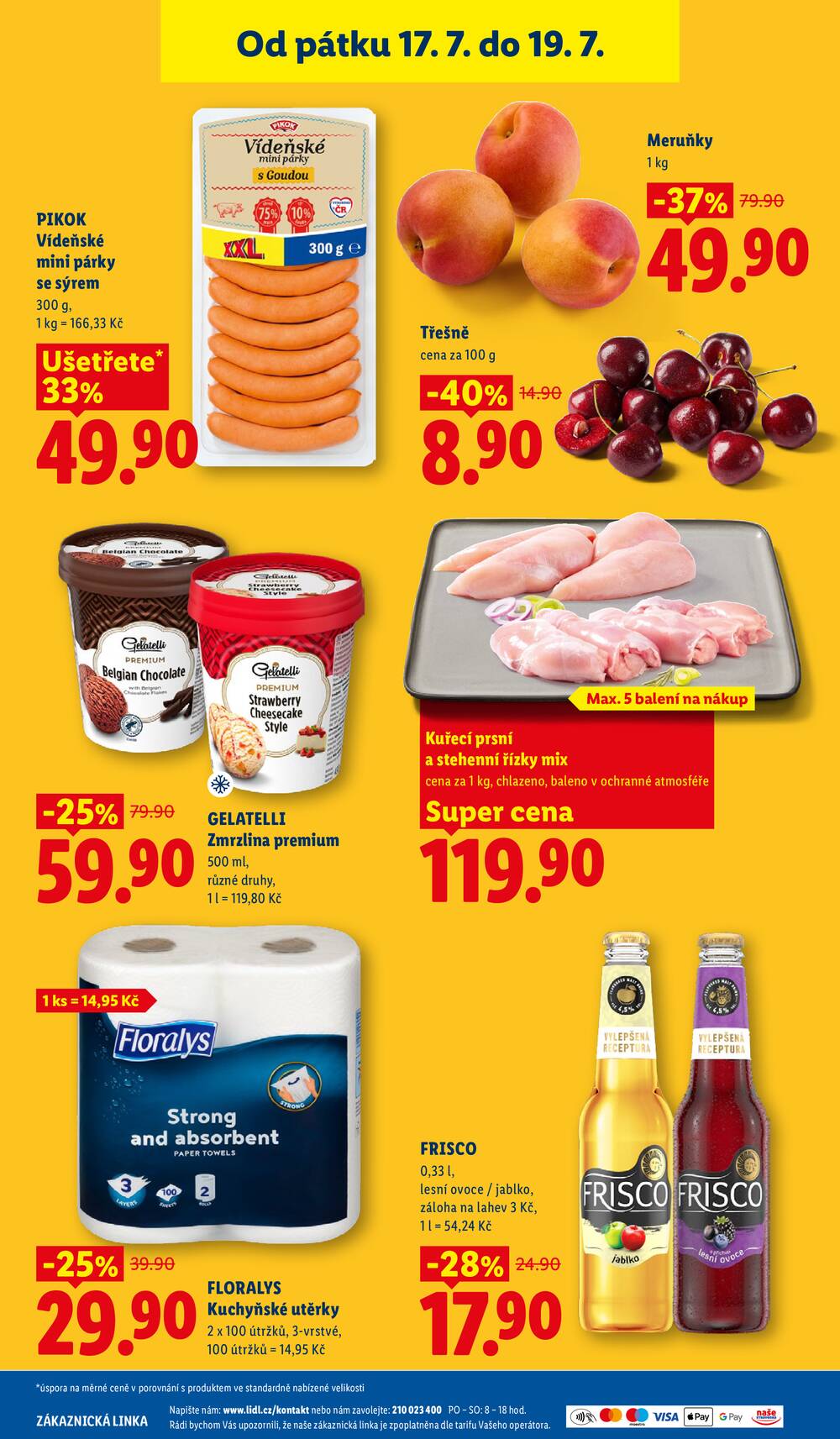 Lidl Čtvrtek od 16.7. do 19.7.2026