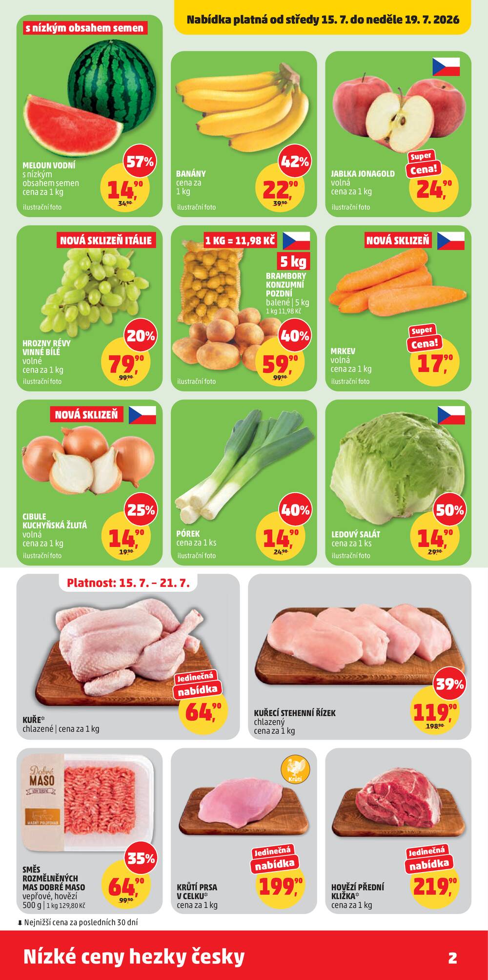 Leták Penny Market - Penny Market od 15.7. do 21.7.2026 - strana 2 Leták Penny Market - Penny Market od 15.7. do 21.7.2026 - strana 2