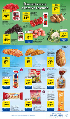 Tesco supermarkety od 15.7. do 21.7.2026