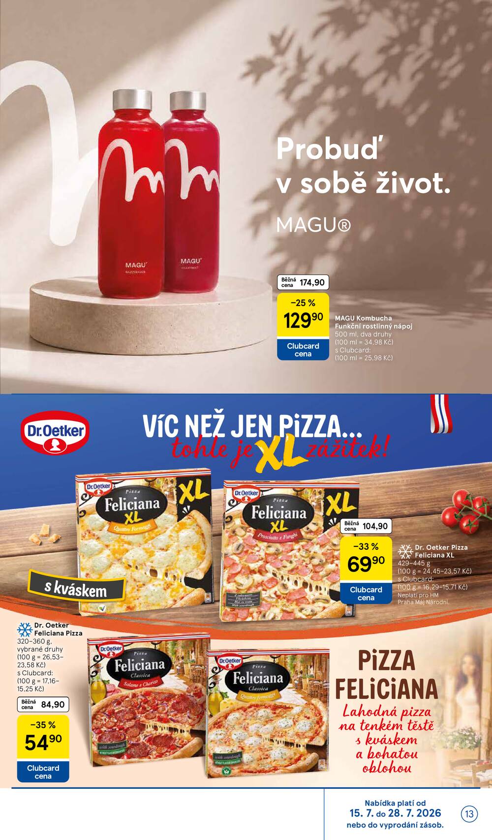 Tesco malé hypermarkety od 15.7. do 21.7.2026