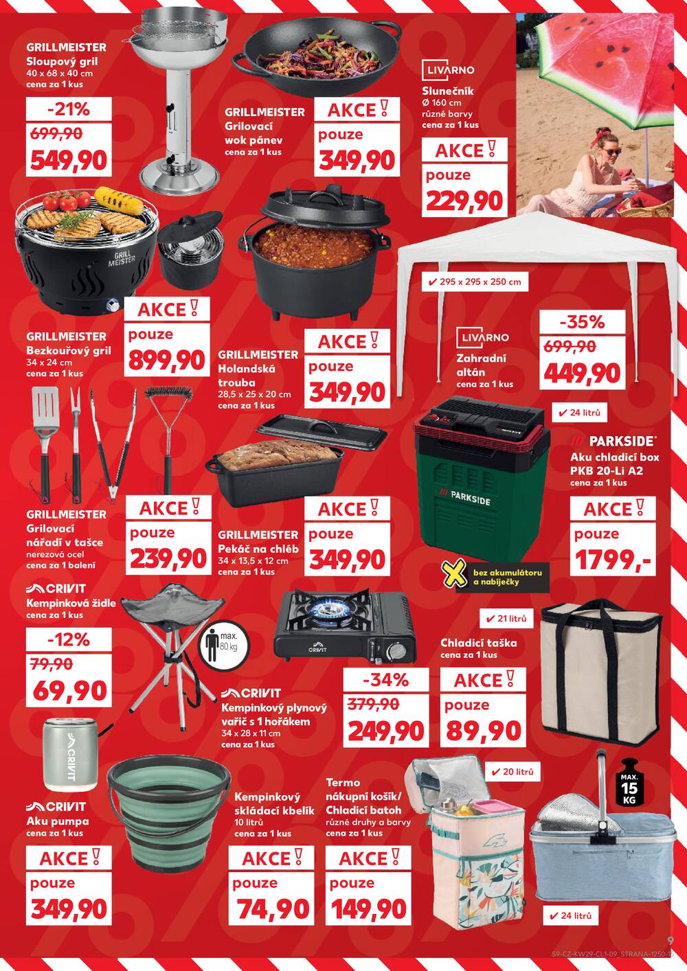 Leták Kaufland - Kaufland - spotřební zboží - 15.7. - 21.7.2026 - strana 9 Leták Kaufland - Kaufland - spotřební zboží - 15.7. - 21.7.2026 - strana 9