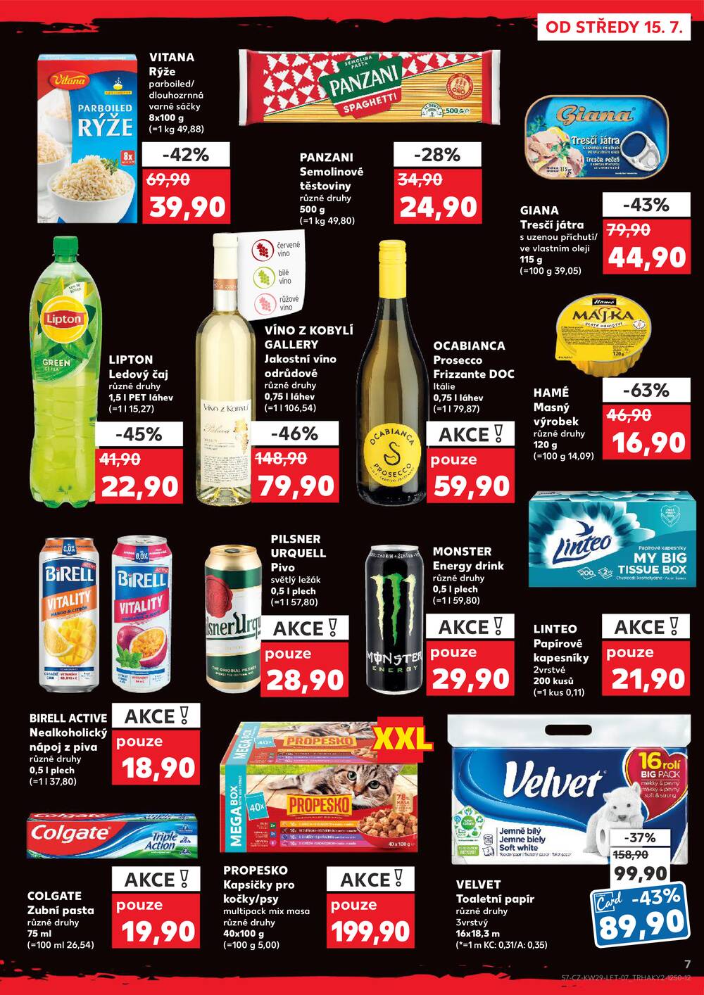 Kaufland 15.7. - 21.7. - Kaufland - Louny