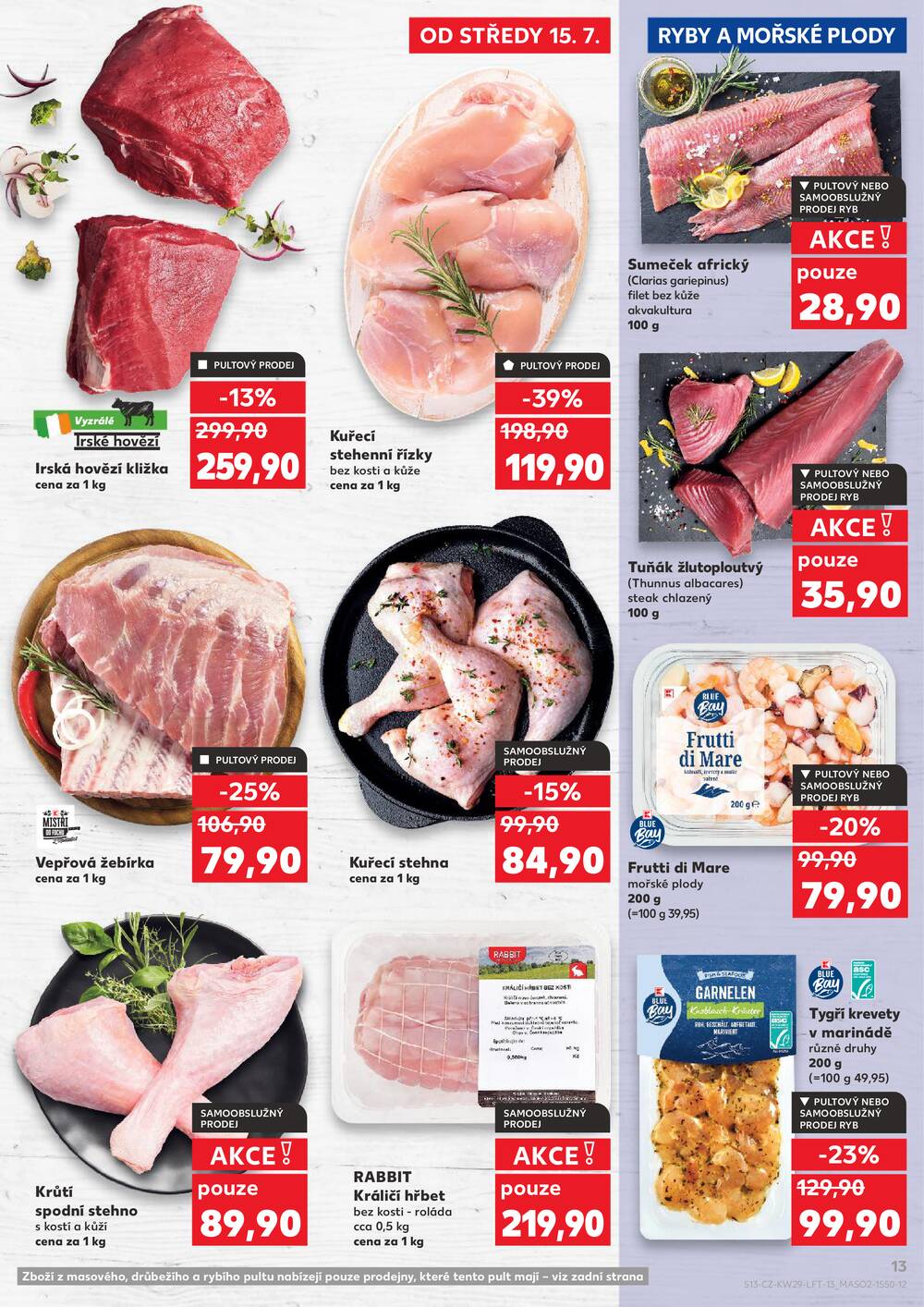 Leták Kaufland - Kaufland 15.7. - 21.7. - Kaufland - Čáslav - strana 13