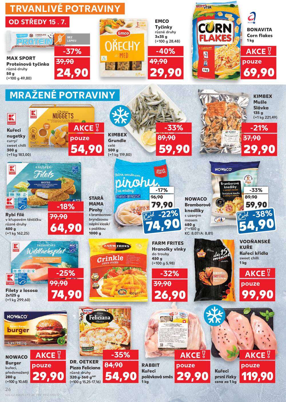 Kaufland 15.7. - 21.7. - Kaufland - Praha - Hloubětín