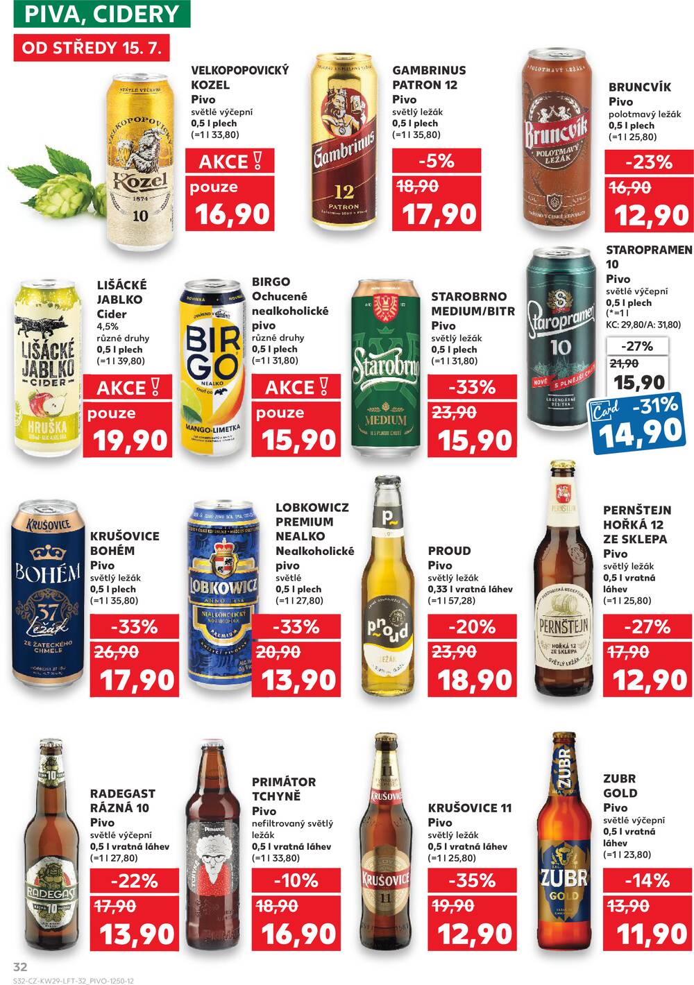 Kaufland 15.7. - 21.7. - Kaufland - Děčín