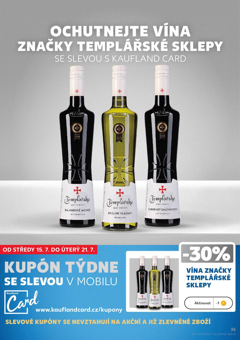 Leták Kaufland - Kaufland 15.7. - 21.7. - Kaufland Humpolec - strana 35 Leták Kaufland - Kaufland 15.7. - 21.7. - Kaufland Humpolec - strana 35