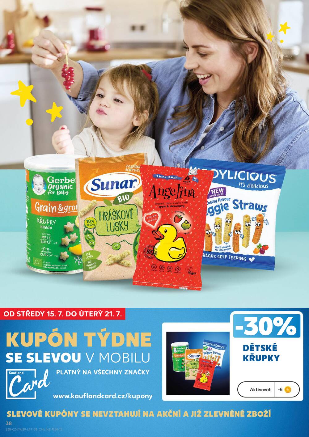 Leták Kaufland - Kaufland 15.7. - 21.7. - Kaufland - Veselí nad Moravou - strana 38 Leták Kaufland - Kaufland 15.7. - 21.7. - Kaufland - Veselí nad Moravou - strana 38
