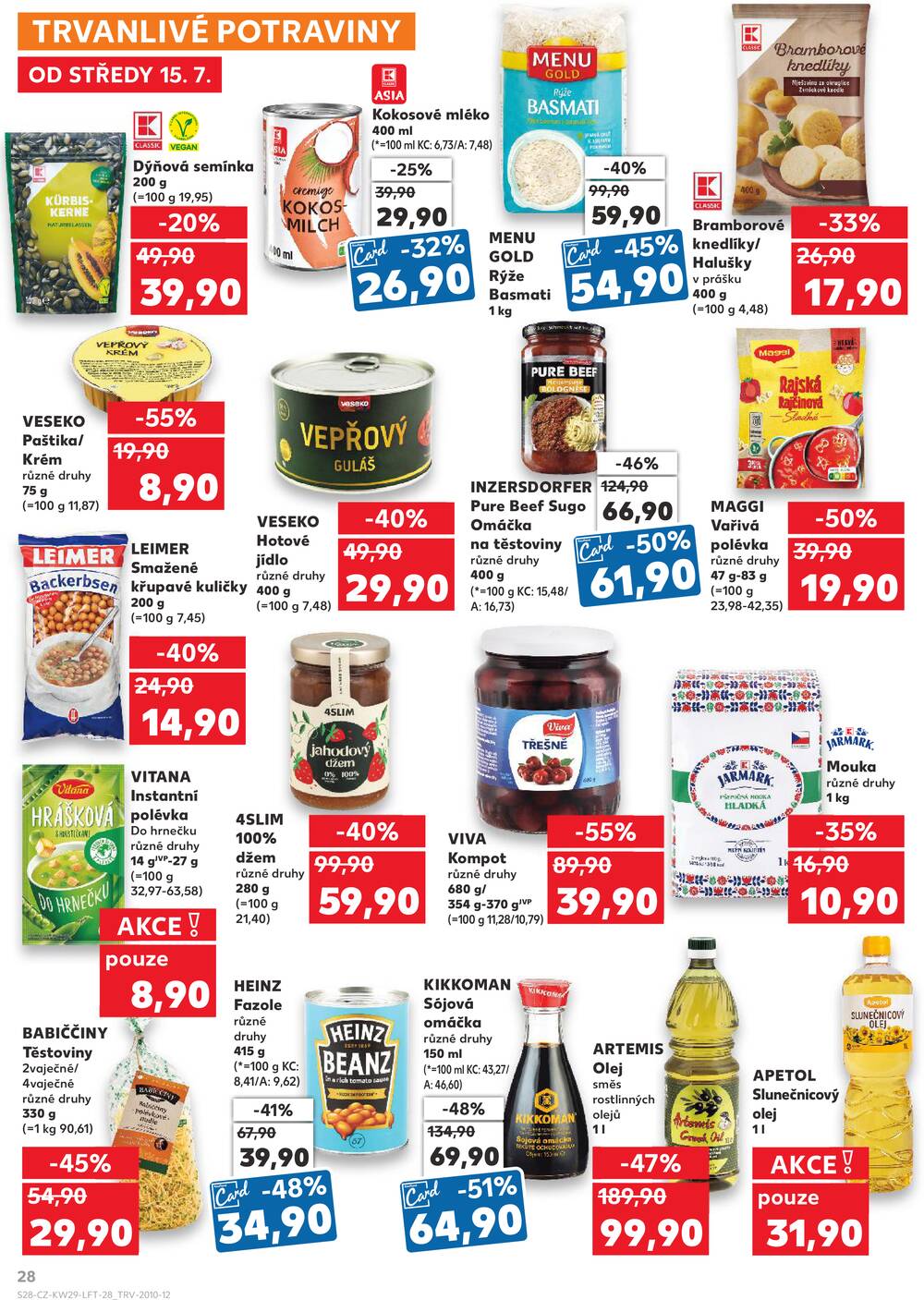 Kaufland 15.7. - 21.7. - Kaufland - Brno - Židenice