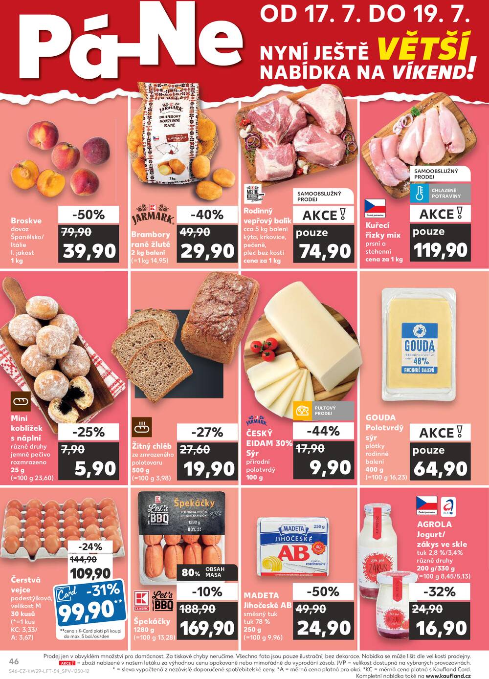 Leták Kaufland - Kaufland 15.7. - 21.7. - Kaufland - Praha 6 (Vypich) - strana 46