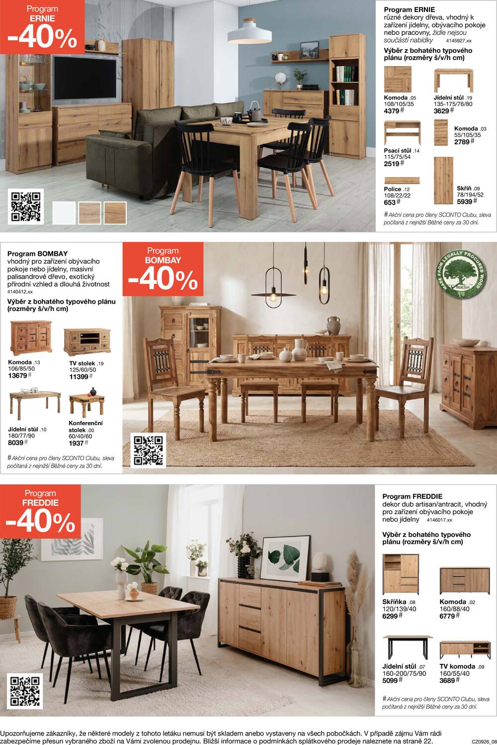 Leták SCONTO Nábytek - Sconto nábytek od 15.7. do 4.8.2026 - strana 8 Leták SCONTO Nábytek - Sconto nábytek od 15.7. do 4.8.2026 - strana 8