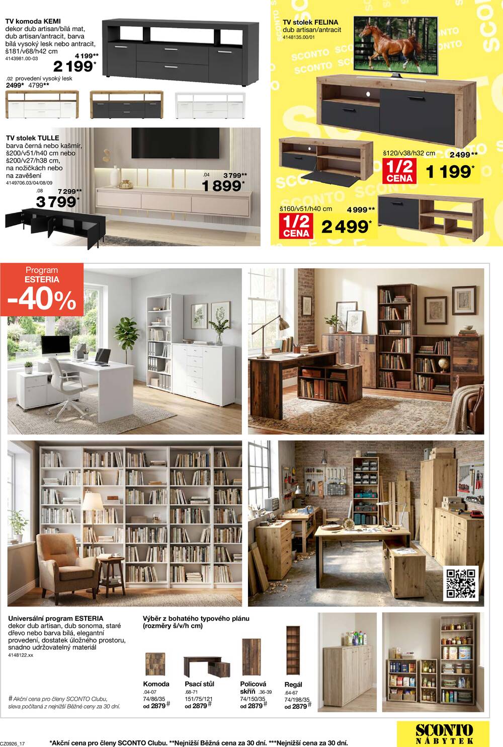 Leták SCONTO Nábytek - Sconto nábytek od 15.7. do 4.8.2026 - strana 17 Leták SCONTO Nábytek - Sconto nábytek od 15.7. do 4.8.2026 - strana 17