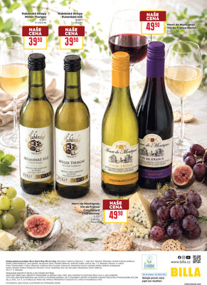 BILLA katalog Alko od 1.7. do 29.9.2026