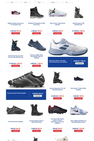 leták Intersport