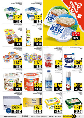 JIP Cash & Carry České Budějovice, Most, Náchod, Polička, Sušice a Svoboda nad Úpou od 15.7. do 21.7.2026