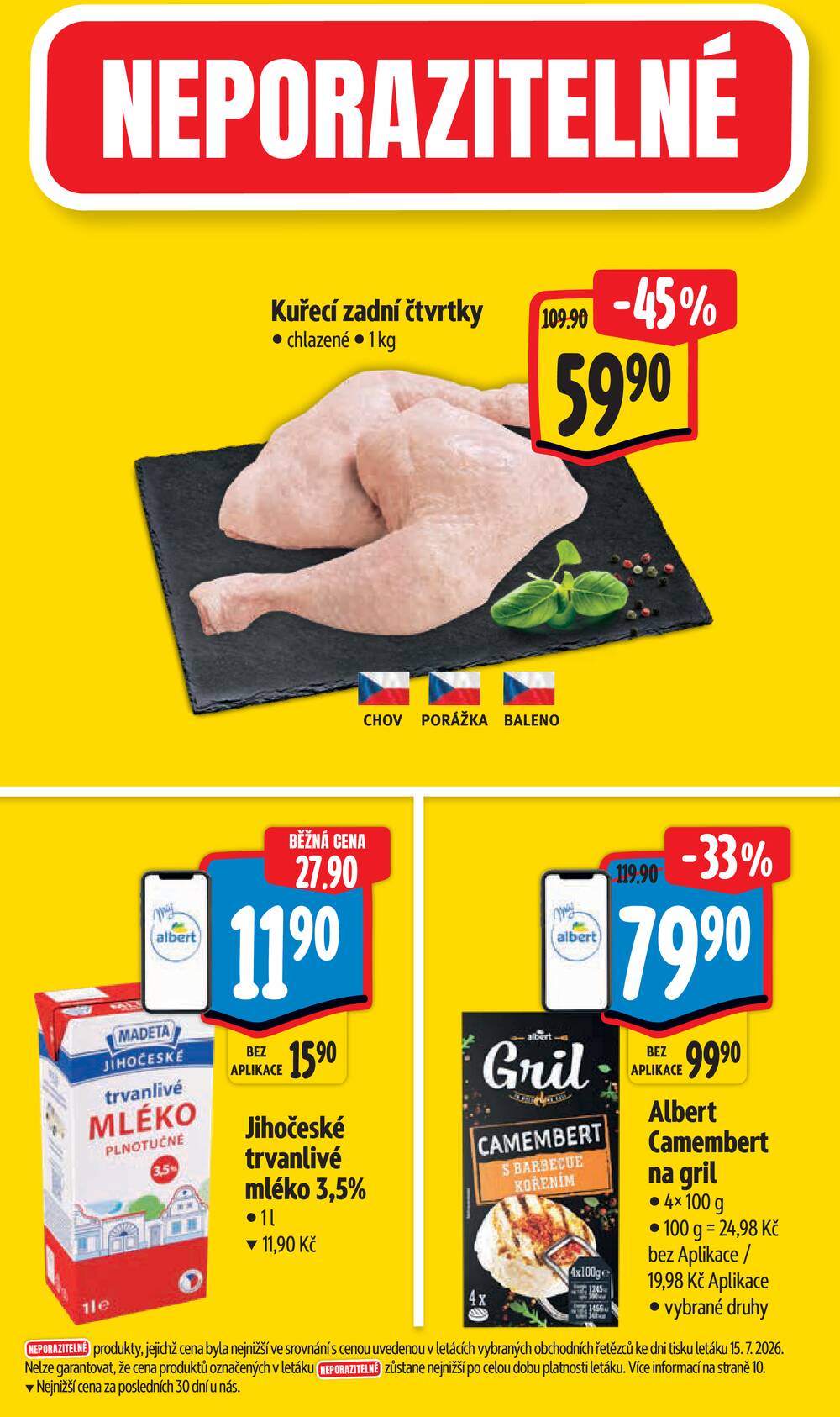 Leták Albert - Albert Hypermarket Jihomoravský od 22.7. do 28.7.2026 - strana 3
