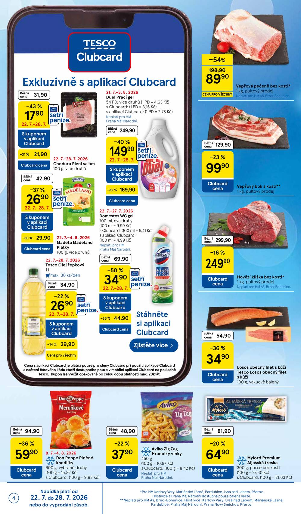 Tesco hypermarkety od 22.7. do 28.7.2026