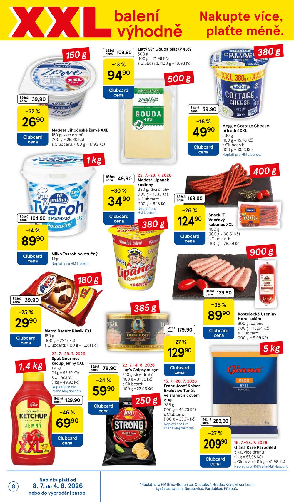 Tesco hypermarkety od 22.7. do 28.7.2026
